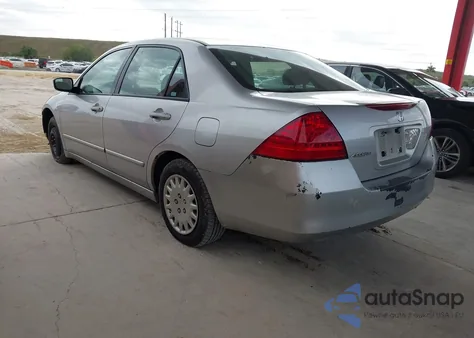 2007 Honda Accord 2.4 Vp из США, поврежденный, VIN 1HGCM56137A034227